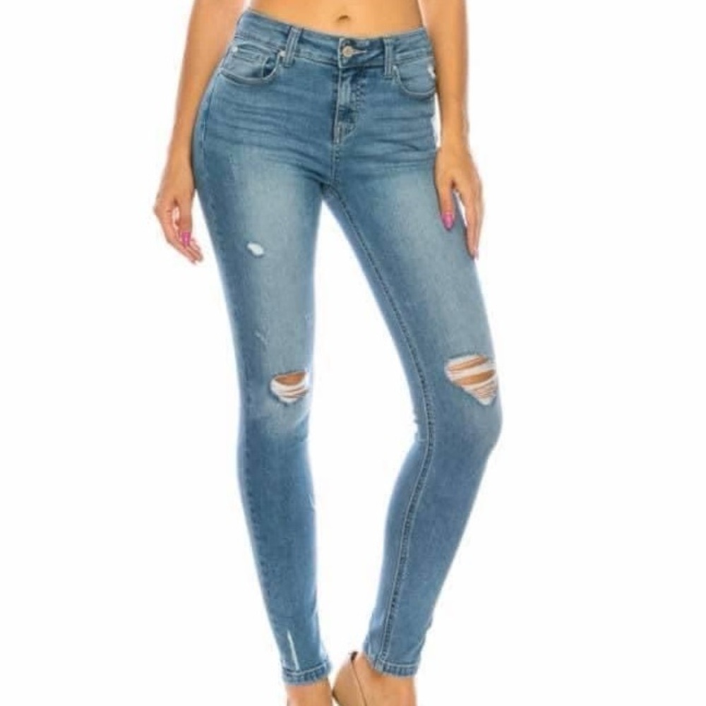Mid Rise Light-Medium Wash - Picture 1 of 2